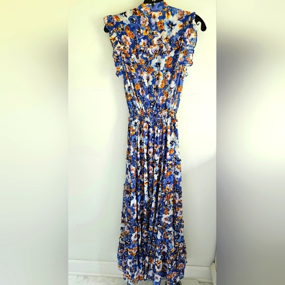 Misa Los Angeles Trina flotal tiered maxi dress - Picture 5 of 9